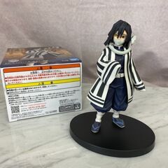 □J0018　現状品 フィギュア　BANDAI 　鬼滅の刃 -絆の装‐ 拾伍ノ型　伊黒小芭内の画像