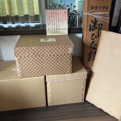 江戸木目込み　七段飾りの画像