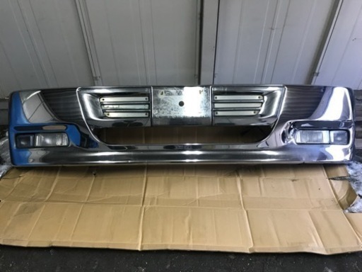 ［JET INOUE］ 4t標準テラヴィバンパー(メッキ)