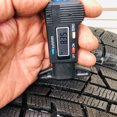 冬タイヤ 155/80R13 軽自動車アルミ付スタッドレス バリ山4本組の画像