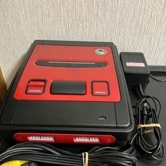 動作確認済み　スーパーファミコン　本体とAVケーブルACアダプタ...