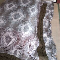 和風こたつ　約120×79ｃｍ　布団付　木目の画像