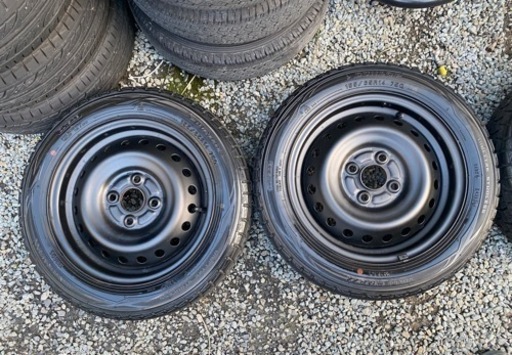 軽自動車など。再塗装？艶消し黒鉄！山アリ、スタッドレスタイヤ！