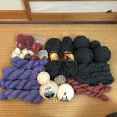 毛糸を無料であげます