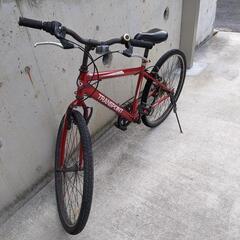 スポーツタイプ　26インチ　自転車の画像