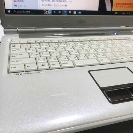 　FUJITSU ノートパソコン　美品