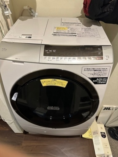 【25日まで】ドラム式洗濯機　日立 BDSX110EL