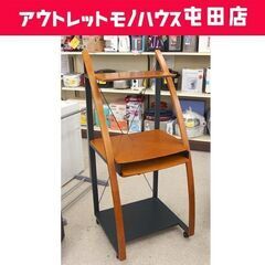 パソコンデスク 幅61cm PCデスク ブラウン PCラック ☆...