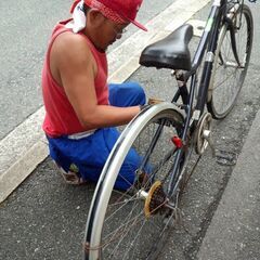 🔴エコ自転車のスーパーチャリオ🔴自転車修理の出向サービス - 太宰府市