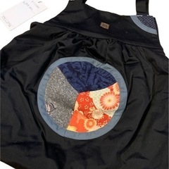まりこの部屋 ★ トートバッグ ★ 新品タグ付き ★ ブラック 黒 アジアンの画像