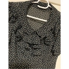 【定価14000円】LAISSE PASSE レッセパッセ フリルブラウスの画像