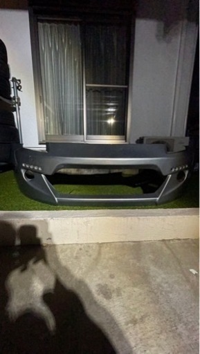 Z33 ロケバニ風バンパー (シルバーKY0)