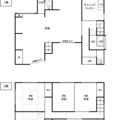 🉐 5DK＋店舗の賃貸住宅【DIY可】【ペットOK】 − 新潟県