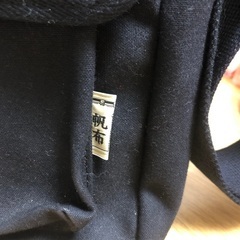 帆布　ショルダーバッグ　手持ち付きの画像