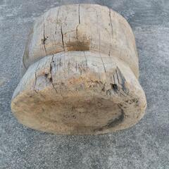 臼　杵　餅つき　餅米　餅つき機　農機具　骨董品　古道具　アンティーク　　レトロ　農業機械の画像