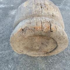 臼　杵　餅つき　餅米　餅つき機　農機具　骨董品　古道具　アンティーク　　レトロ　農業機械の画像