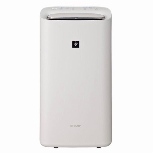 取引時期11月末までに変更【美品】 除加湿空気清浄機 SHARPプラズマクラスター2021年製（KI-ND50 ホワイト）衣類乾燥機能付