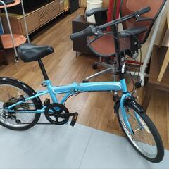 J282☆使用感有り☆折りたたみ自転車☆Massimo☆6段変速☆20