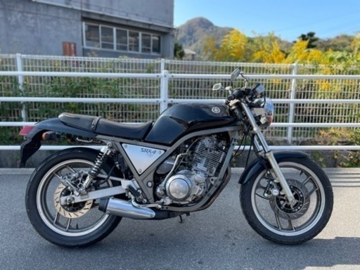 希少車 実働 ヤマハ SRX400 1JL SRX-4 機関良好 書類鍵あり 漢のキック始動!! カフェレーサー