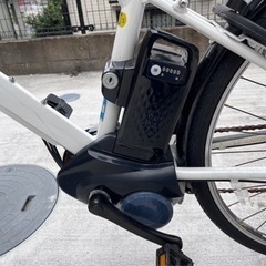 ⭐️値段交渉応じます⭐️電動自転車（パナソニック　ベロスター：白）の画像