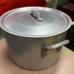 ■アルミ半寸胴鍋 30cm■業務用アルミ鍋 両手鍋■アルミなべ ...