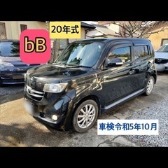 〔オリコローン可〕bB 20年式 車検令和5年10月！純正HDDナビ！