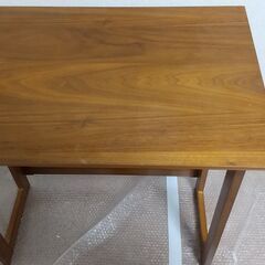 折りたたみテーブル 70×45×69 【あげます】【中古】【配送不可】