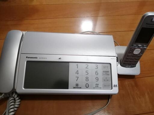 【お話中】パナソニック 電話機 FAX
