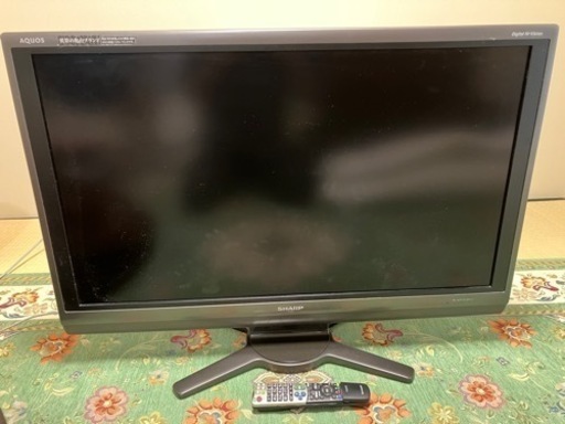 SHARP 液晶テレビ40型(LC−40AE7)2010年製　ＢーＣＡＳ　純正リモコン付