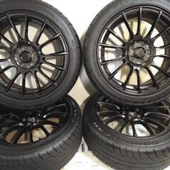 極上品　225/45/17レブスペック　ウェッズスポーツSA72R  