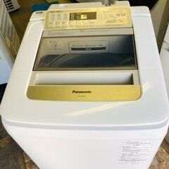 配送可能　パナソニック Panasonic NA-FA80H3 [全自動洗濯機（8.0kg） 即効泡洗浄 エコナビ シャンパン]