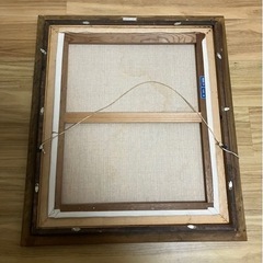 油絵　作者不明　女性像の画像