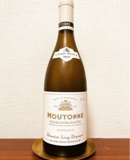 【白ワイン】ムートンヌ　シャブリ　グランクリュ　2019