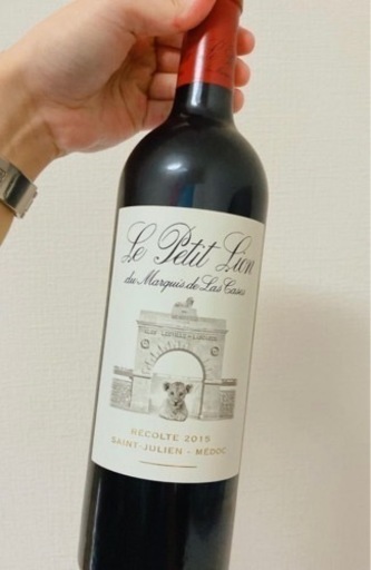 【赤ワイン】ル プティ リオン デュ マルキ ド ラス カーズ 2015