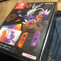 任天堂スイッチ有機ELモデル（ポケモンスカーレット・バイオレット...