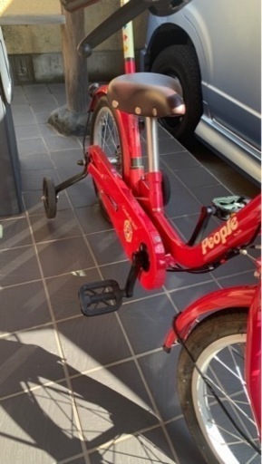 ピープル　子供用自転車　舵付き