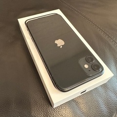 ネット決済可能【iPhone11】 ブラック 128GB SIMフリー 初期化済み