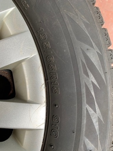 さらにお値下げ！ブリヂストンVRX2 195/65R15 4本セット　使用期間短いです！