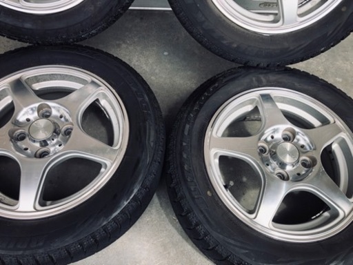 冬タイヤ 155/65R13 軽自動車アルミ付スタッドレス バリ山4本組