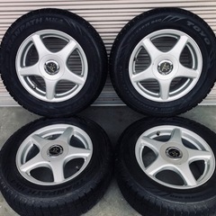 冬タイヤ 205/65R15 プリウスα等用アルミ付スタッドレス...