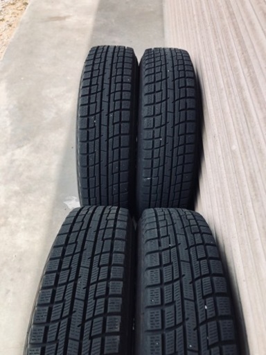 冬タイヤ 145/80R13 軽自動車アルミ付スタッドレス バリ溝4本組