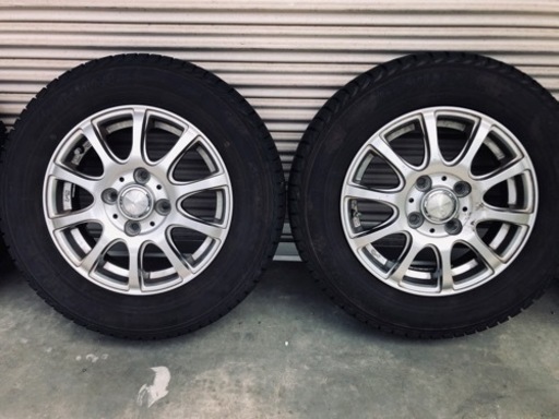 冬タイヤ 145/80R13 軽自動車アルミ付スタッドレス バリ溝4本組