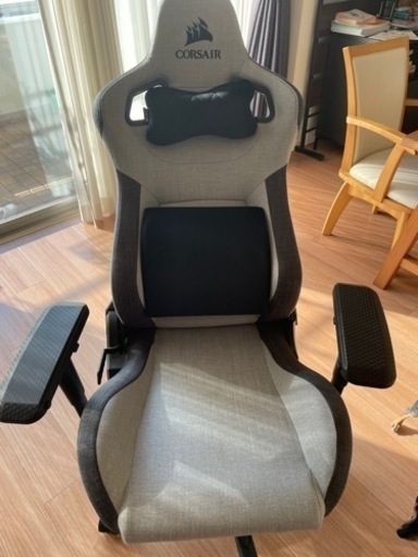 CORSAIR T3 RUSH Gray/Charcoal ゲーミングチェア オフィスチェア デスクチェア