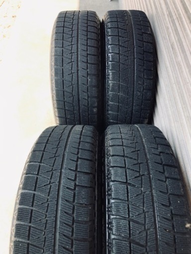 冬タイヤ 195/65R15 プリウス等用アルミ付BSスタッドレス バリ山4本組
