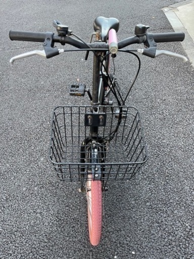 オマケ付き 折りたたみ 20インチ 黒ピンク おしゃれ