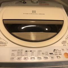 TOSHIBA 2012年製洗濯機 AW-60GLの画像
