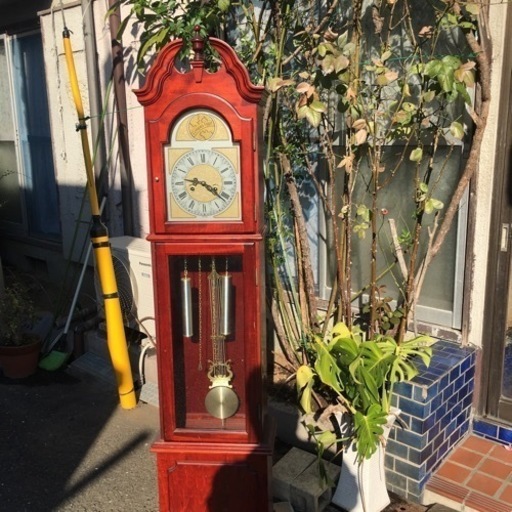 【大特価】Tempus Fugit  柱時計　昭和レトロ