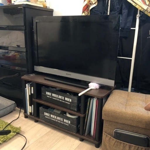 TV and TV台セット