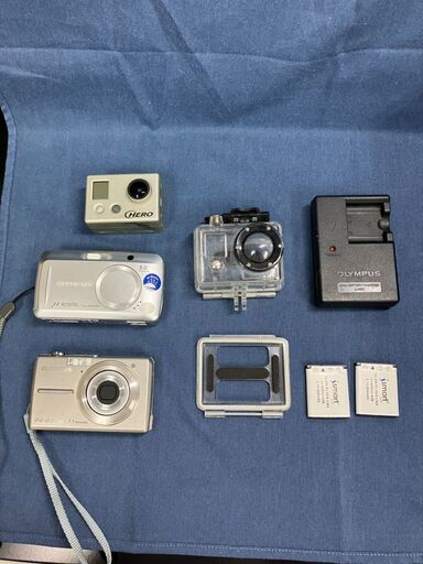 【売却】カメラ3点まとめ　オリンパス　GOPRO　ジャンク　【11/23値下げ】
