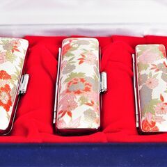 象牙の印鑑３本セットの画像